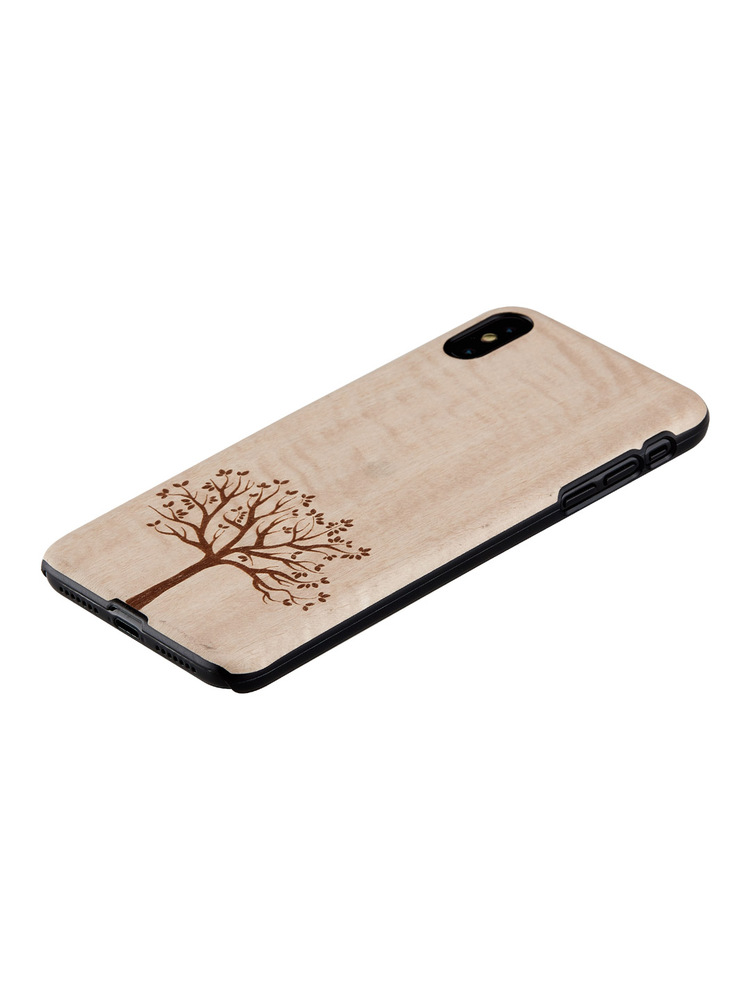 MAN&WOOD SmartPhone case iPhone XS Max apple tree black