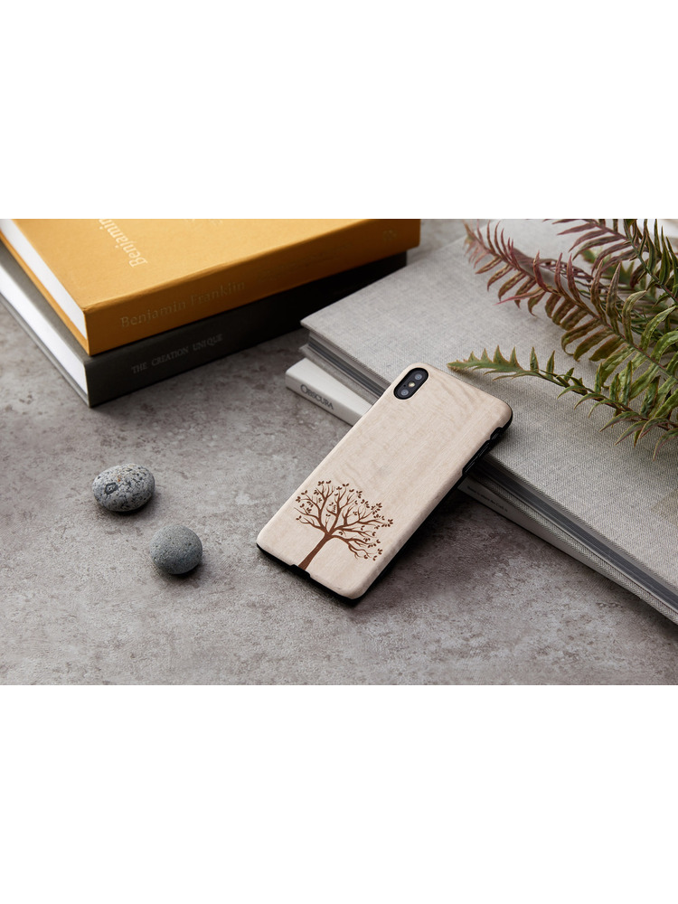 MAN&WOOD SmartPhone case iPhone XS Max apple tree black