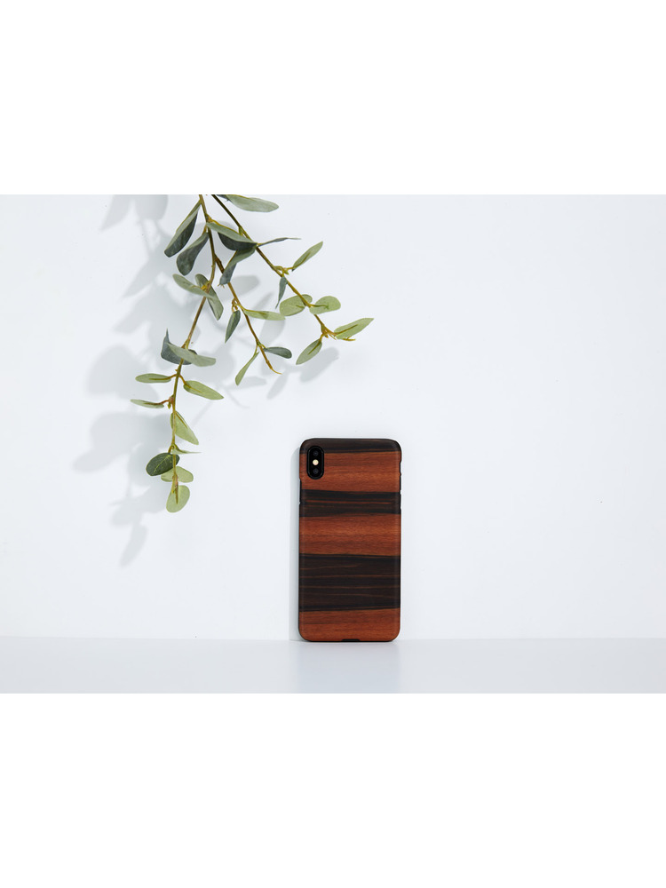 MAN&WOOD SmartPhone case iPhone XS Max ebony black