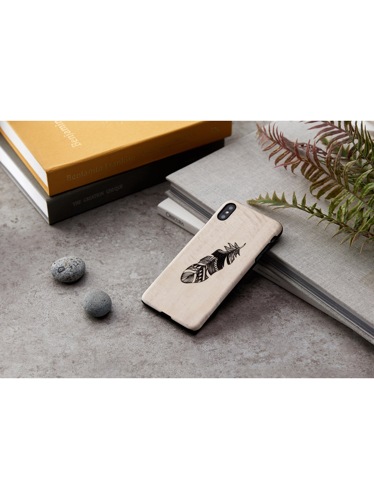 MAN&WOOD SmartPhone case iPhone XS Max indian black