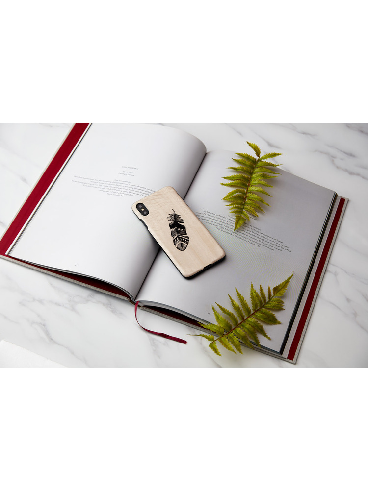 MAN&WOOD SmartPhone case iPhone XS Max indian black