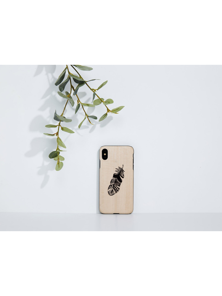 MAN&WOOD SmartPhone case iPhone XS Max indian black