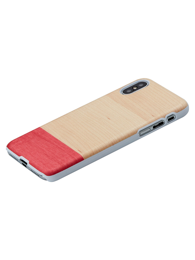 MAN&WOOD SmartPhone case iPhone XS Max miss match white