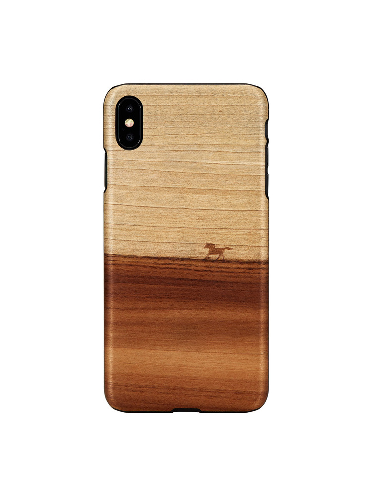 MAN&WOOD SmartPhone case iPhone XS Max mustang black