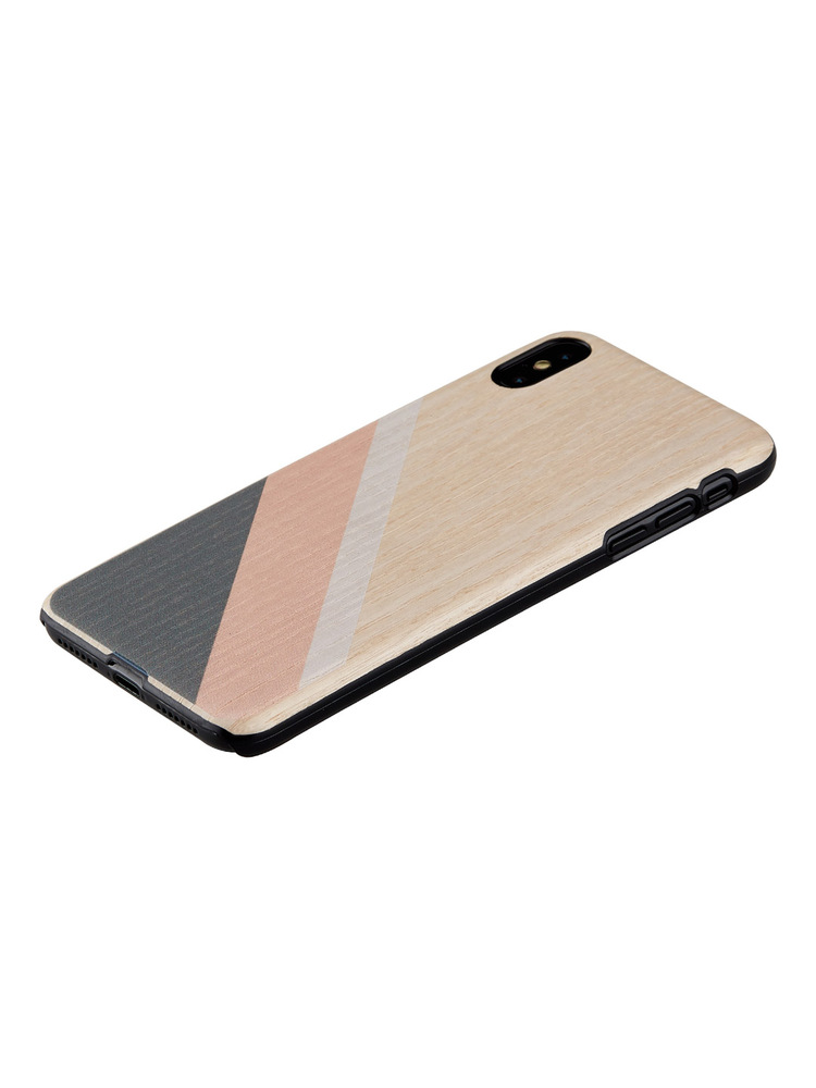 MAN&WOOD SmartPhone case iPhone XS Max pink suit black