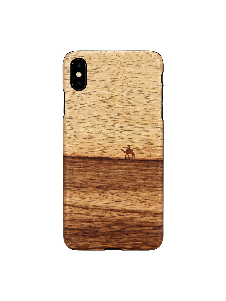 MAN&WOOD SmartPhone case iPhone XS Max terra black