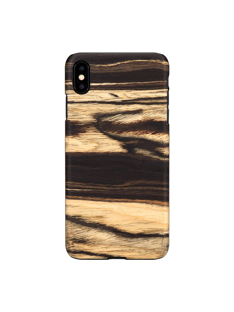 MAN&WOOD SmartPhone case iPhone XS Max white ebony black