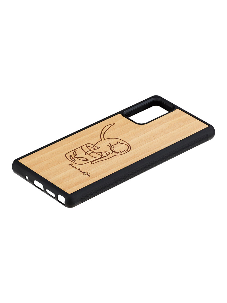 MAN&WOOD case for Galaxy Note 20 cat with fish