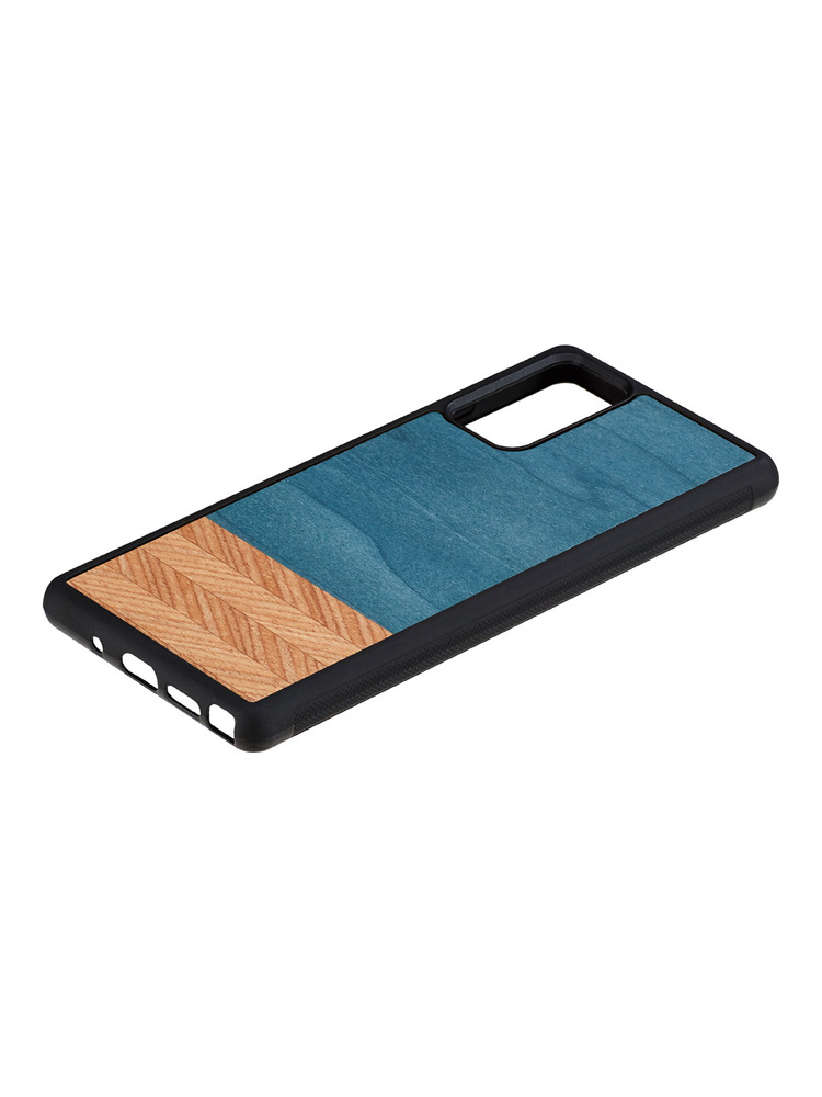 MAN&WOOD case for Galaxy Note 20 denim black