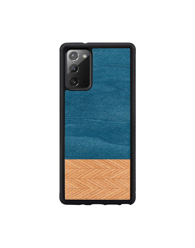 MAN&WOOD case for Galaxy Note 20 denim black