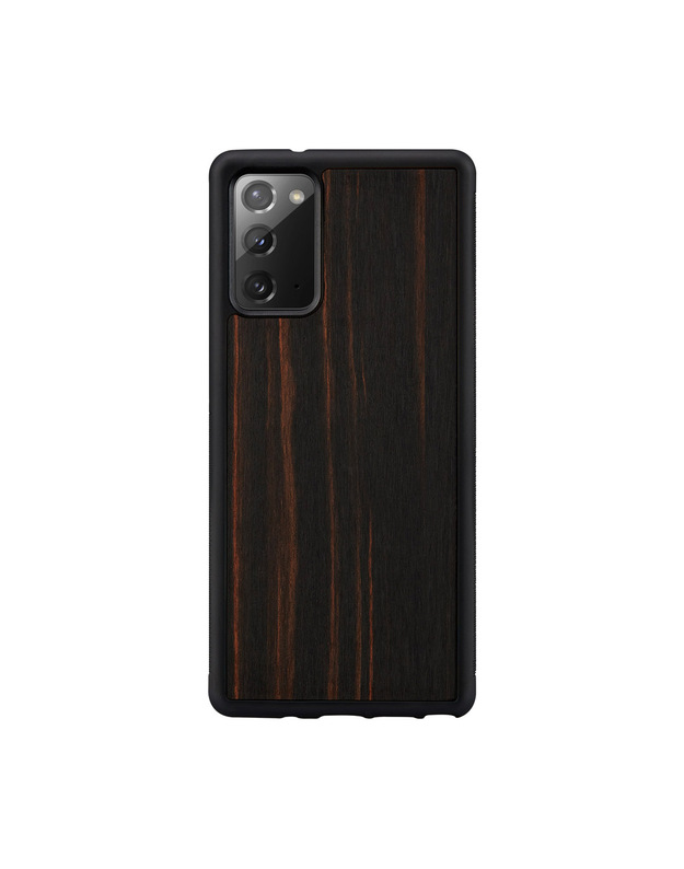 MAN&WOOD case for Galaxy Note 20 ebony black