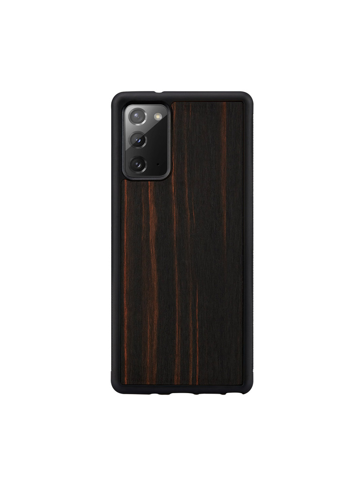 MAN&WOOD case for Galaxy Note 20 ebony black