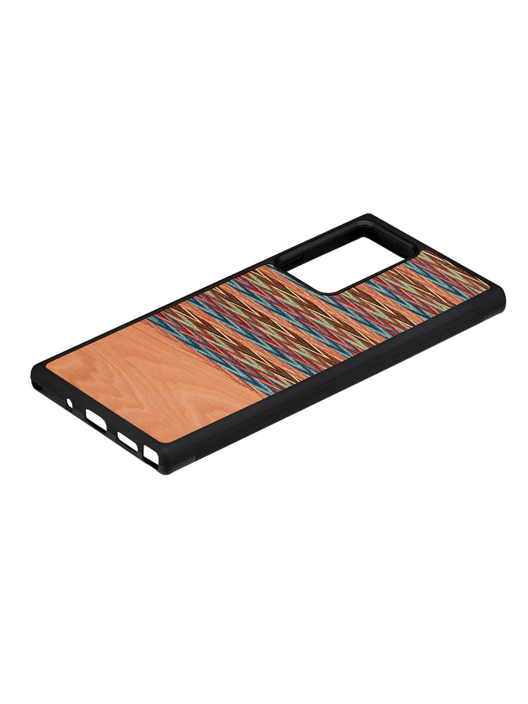 MAN&WOOD case for Galaxy Note 20 Ultra browny check black