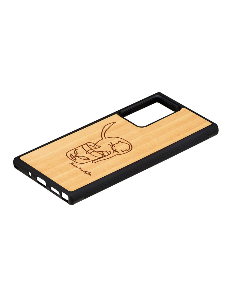 MAN&WOOD case for Galaxy Note 20 Ultra cat with fish