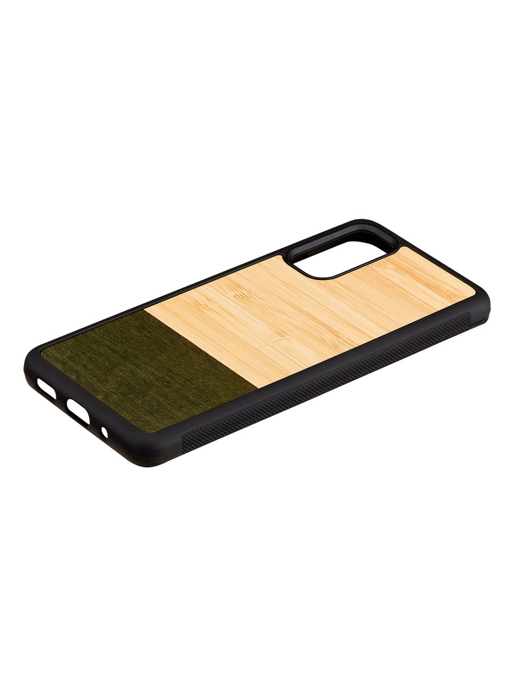 MAN&WOOD case for Galaxy S20 bamboo forest black