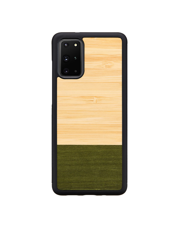 MAN&WOOD case for Galaxy S20+ bamboo forest black