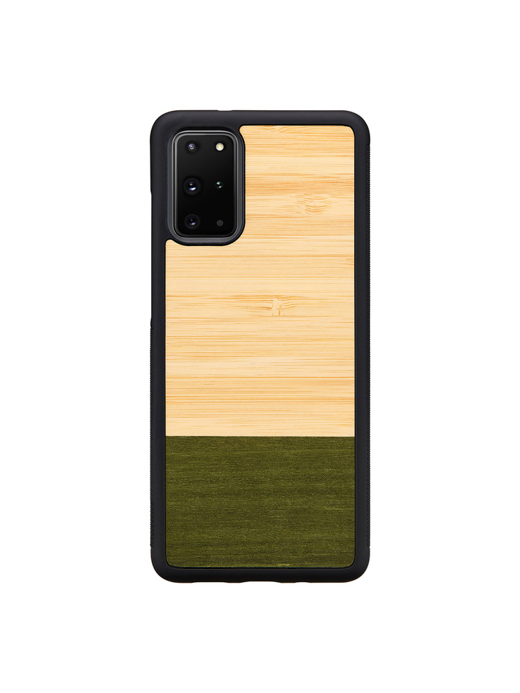 MAN&WOOD case for Galaxy S20+ bamboo forest black