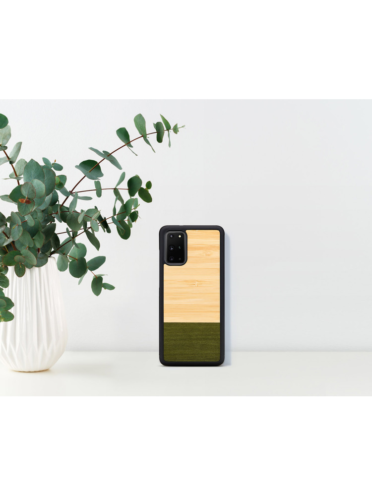 MAN&WOOD case for Galaxy S20+ bamboo forest black