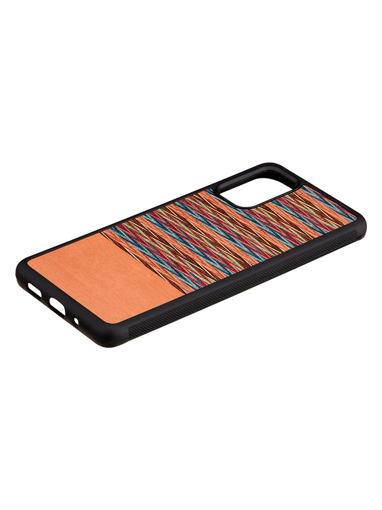 MAN&WOOD case for Galaxy S20+ browny check black