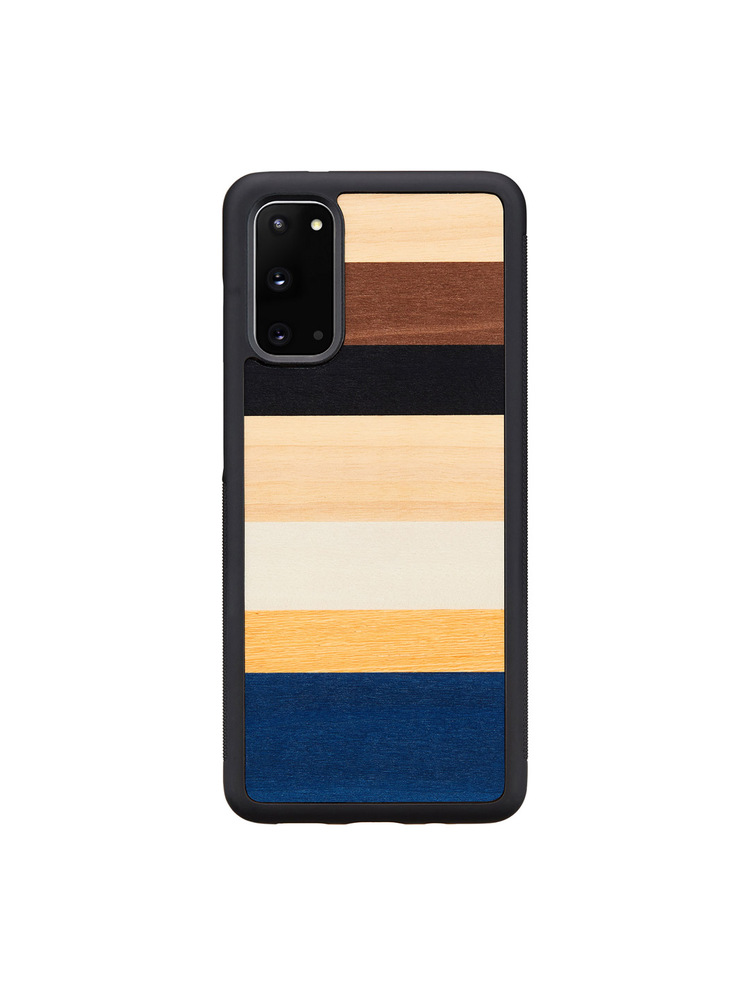 MAN&WOOD case for Galaxy S20 province black