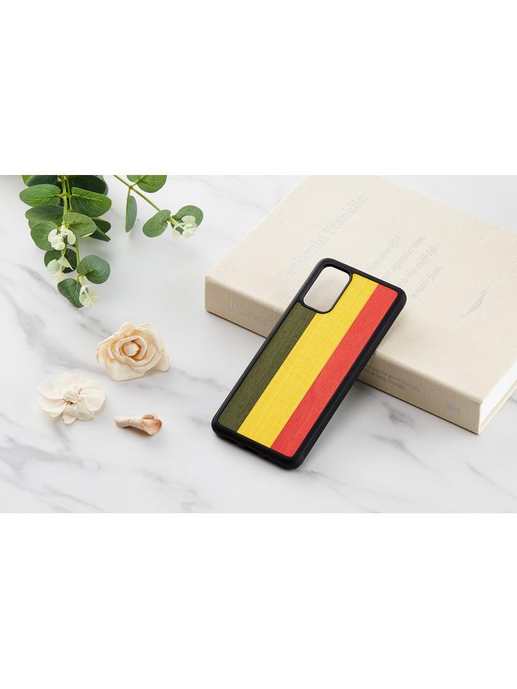 MAN&WOOD case for Galaxy S20+ reggae black