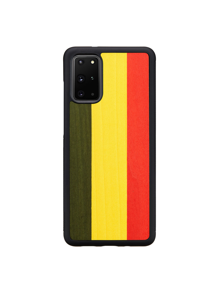 MAN&WOOD case for Galaxy S20+ reggae black