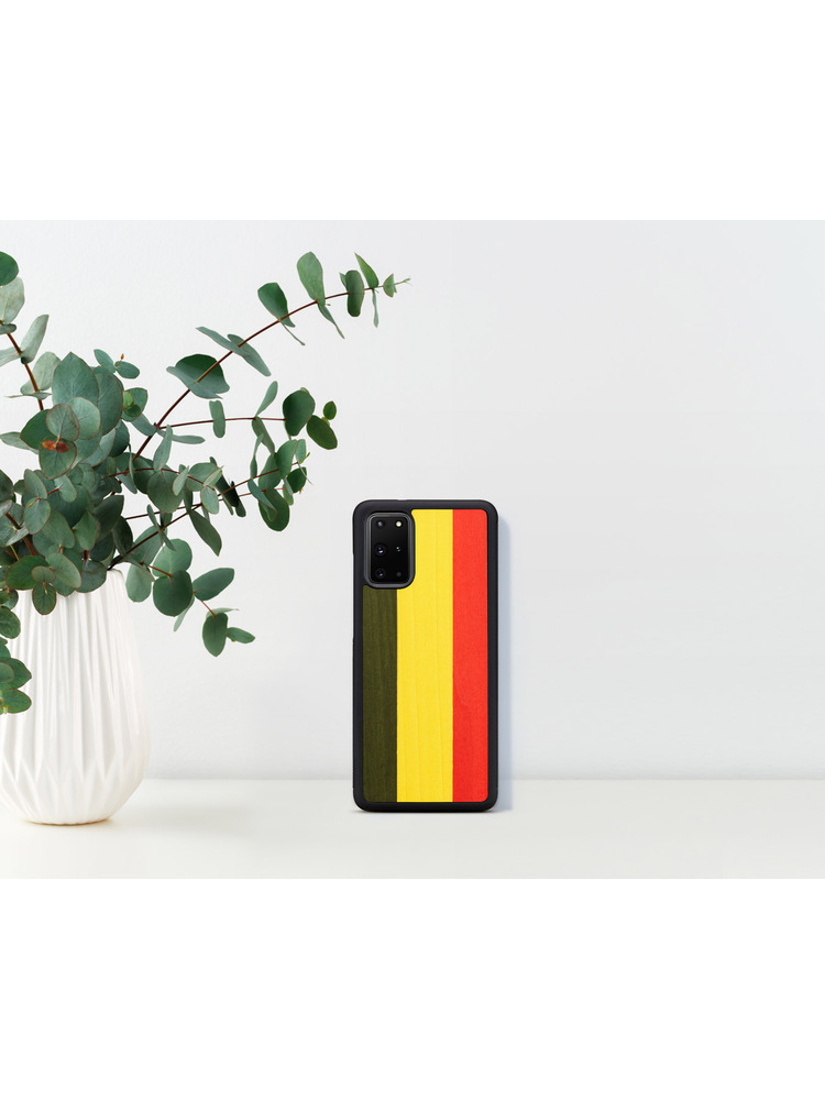 MAN&WOOD case for Galaxy S20+ reggae black