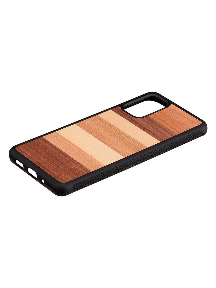 MAN&WOOD case for Galaxy S20+ sabbia black