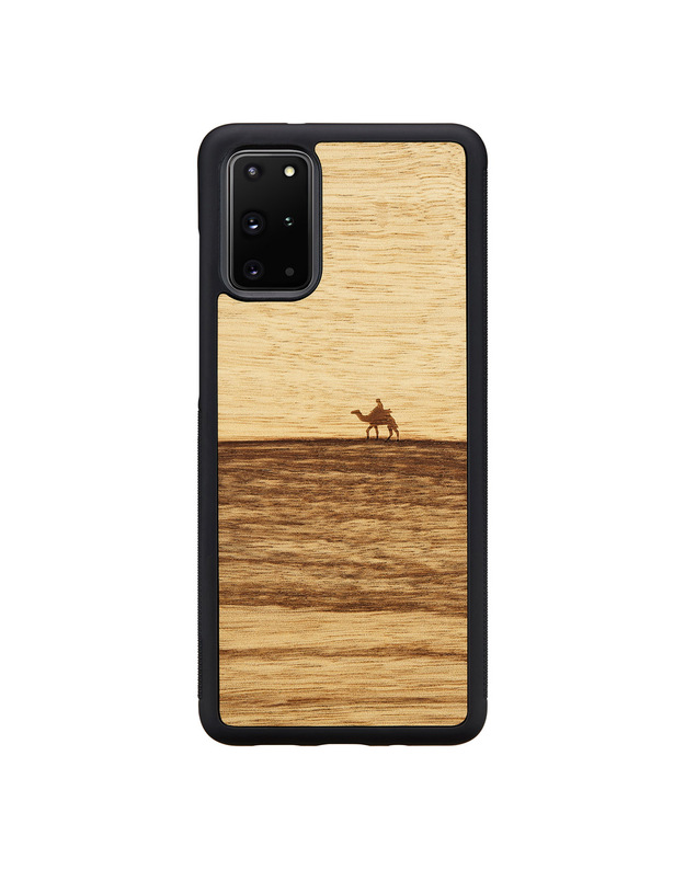 MAN&WOOD case for Galaxy S20+ terra black