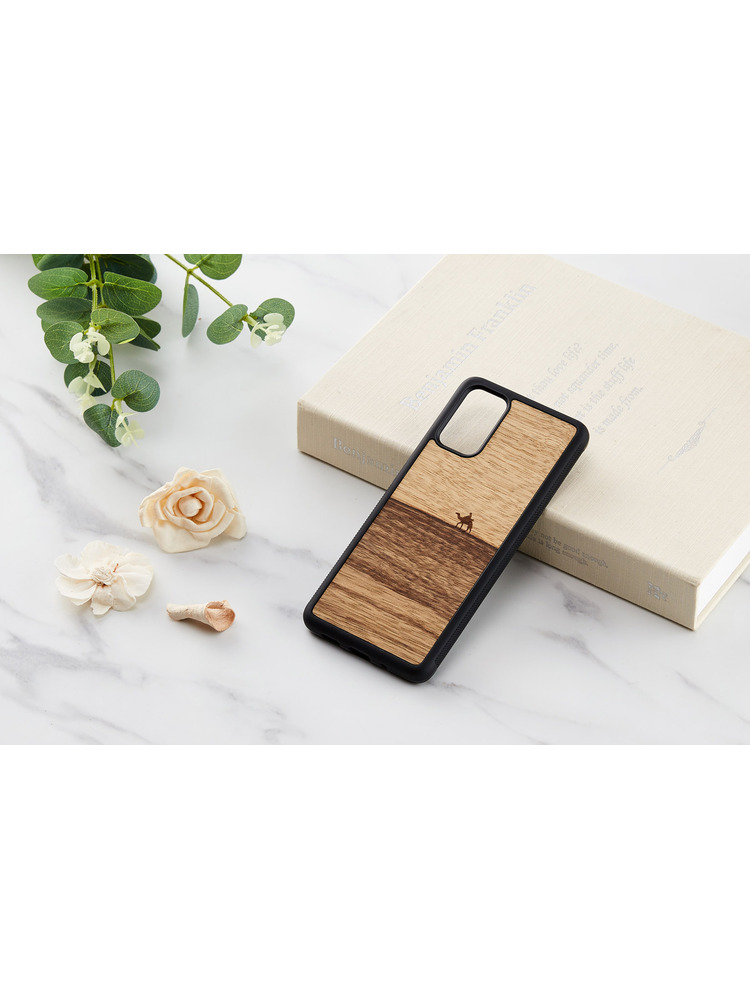 MAN&WOOD case for Galaxy S20+ terra black