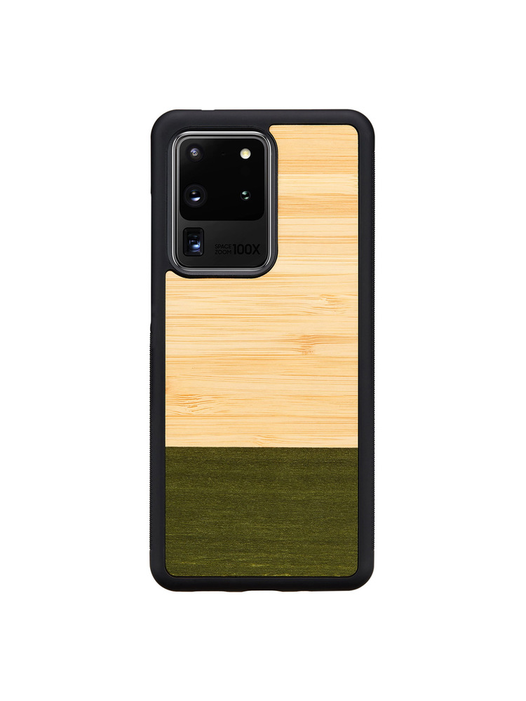 MAN&WOOD case for Galaxy S20 Ultra bamboo forest black