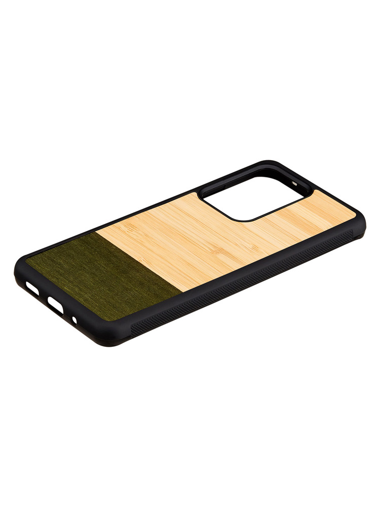 MAN&WOOD case for Galaxy S20 Ultra bamboo forest black