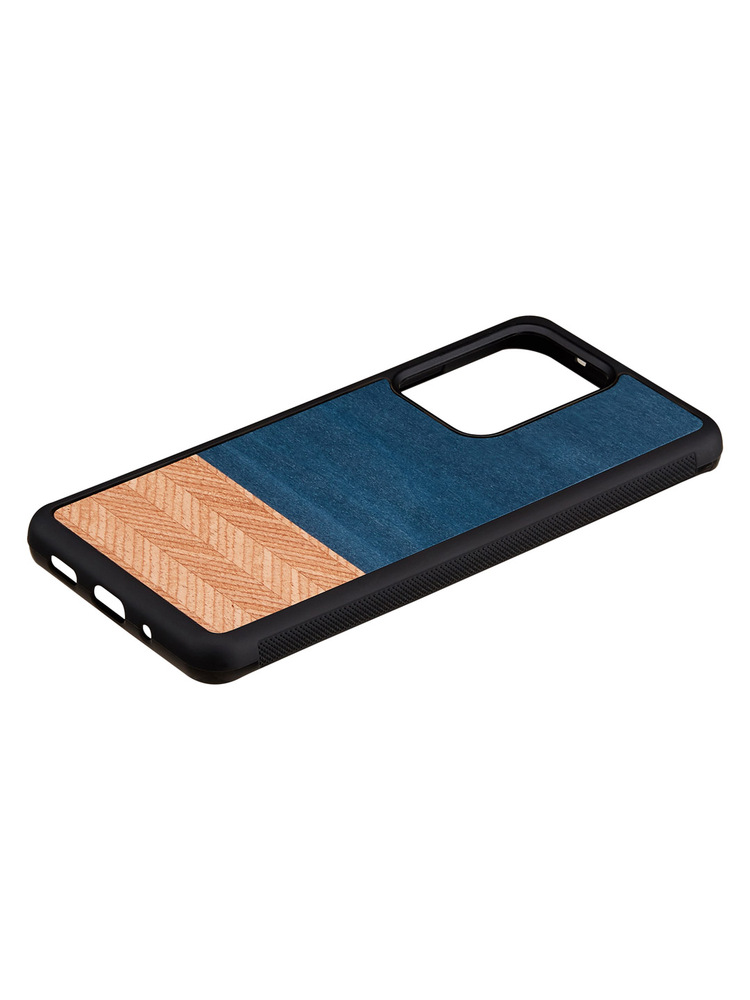 MAN&WOOD case for Galaxy S20 Ultra denim black