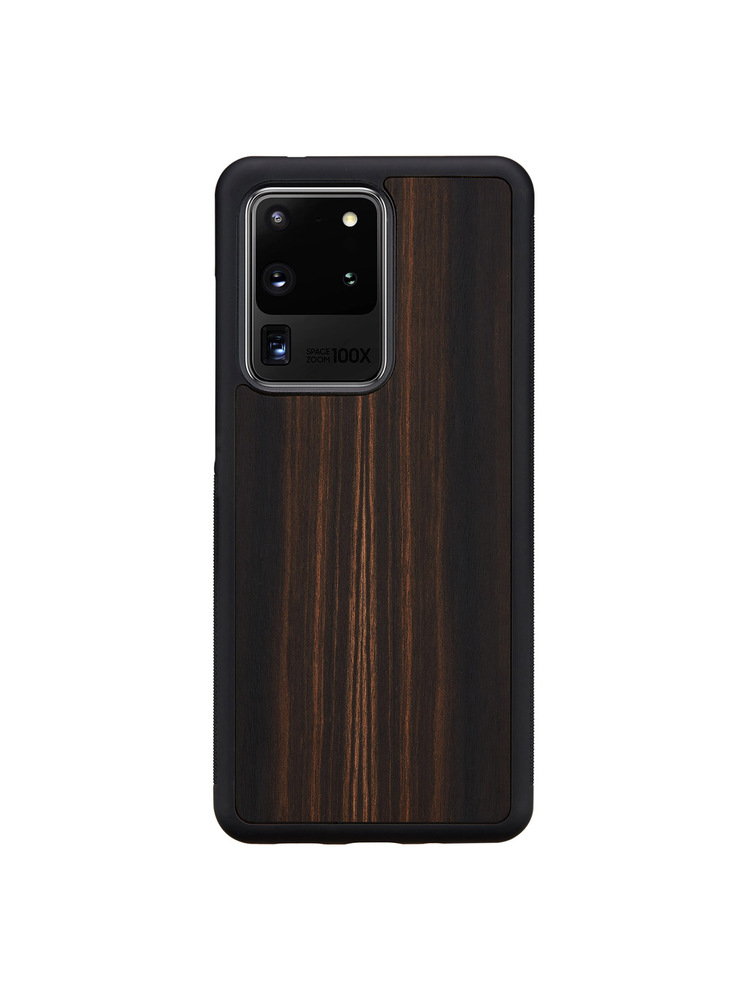 MAN&WOOD case for Galaxy S20 Ultra ebony black