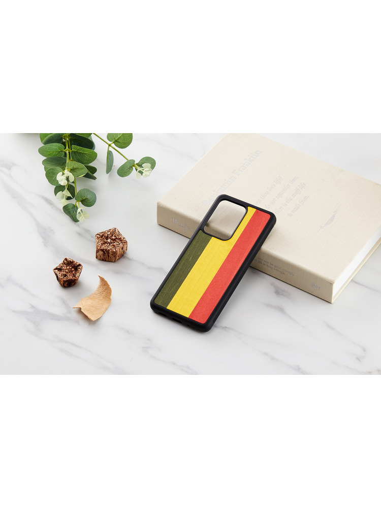 MAN&WOOD case for Galaxy S20 Ultra reggae black