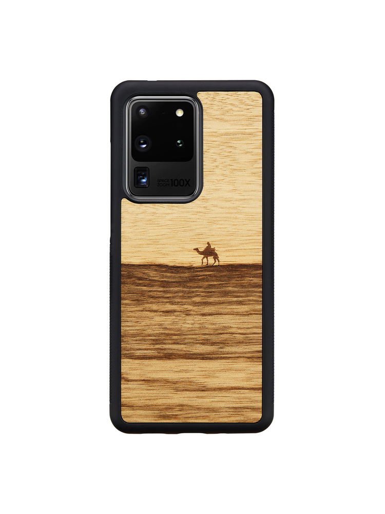 MAN&WOOD case for Galaxy S20 Ultra terra black