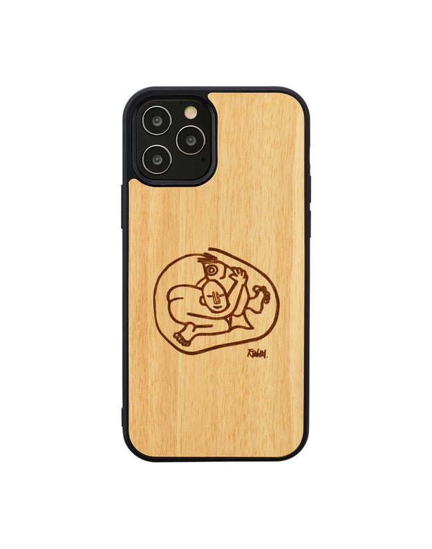 MAN&WOOD case for iPhone 12/12 Pro child with fish