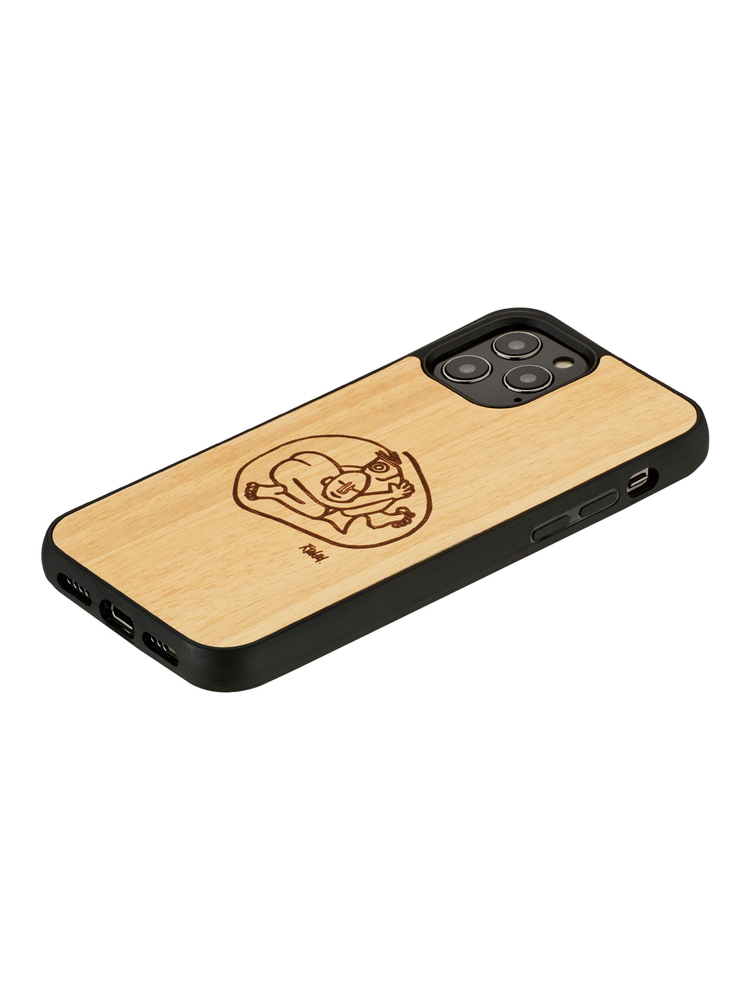 MAN&WOOD case for iPhone 12/12 Pro child with fish