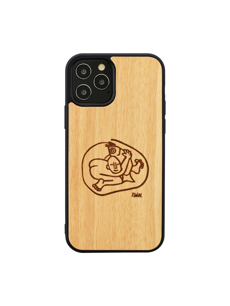 MAN&WOOD case for iPhone 12/12 Pro child with fish