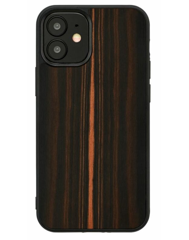 MAN&WOOD case for iPhone 12 mini ebony black