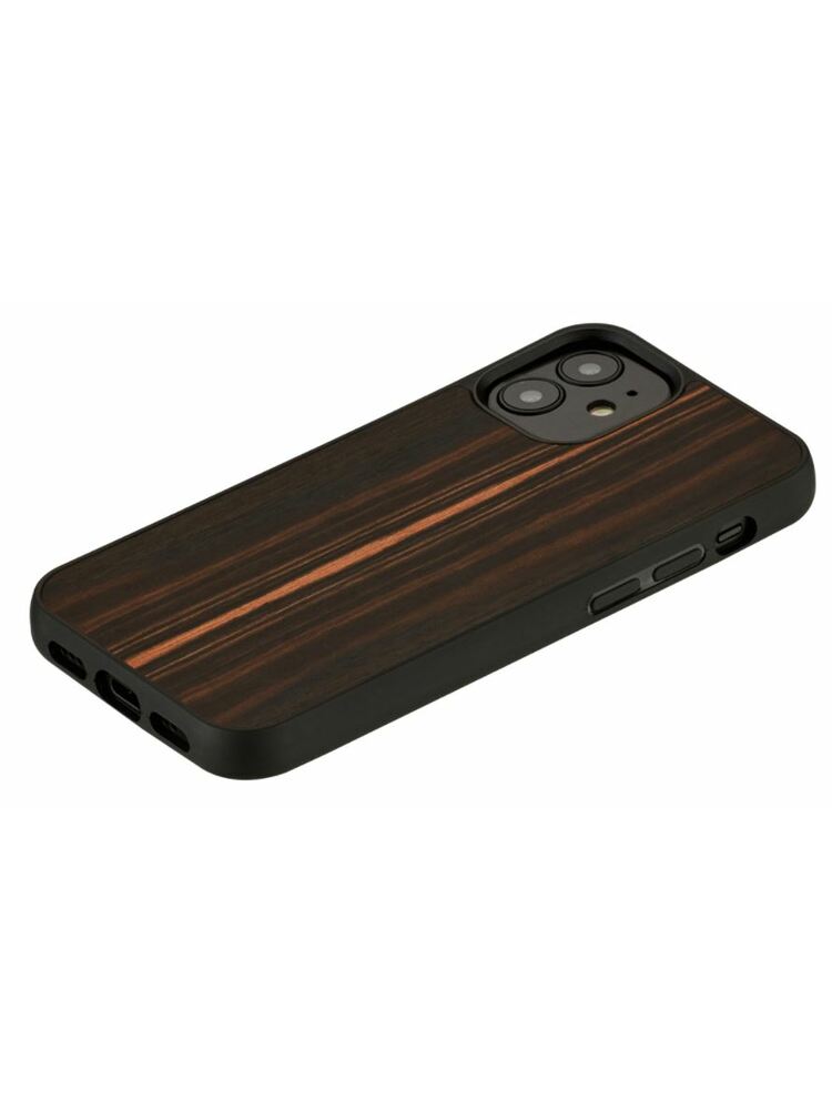 MAN&WOOD case for iPhone 12 mini ebony black