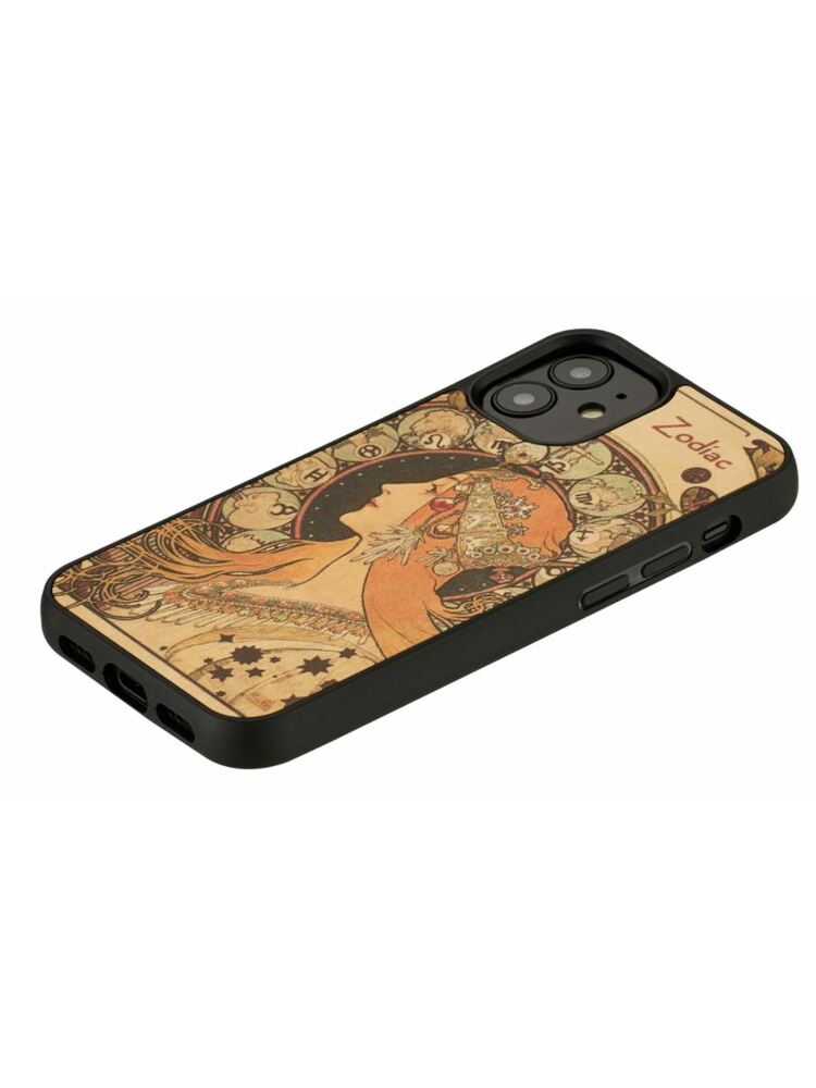 MAN&WOOD case for iPhone 12 mini zodiac black