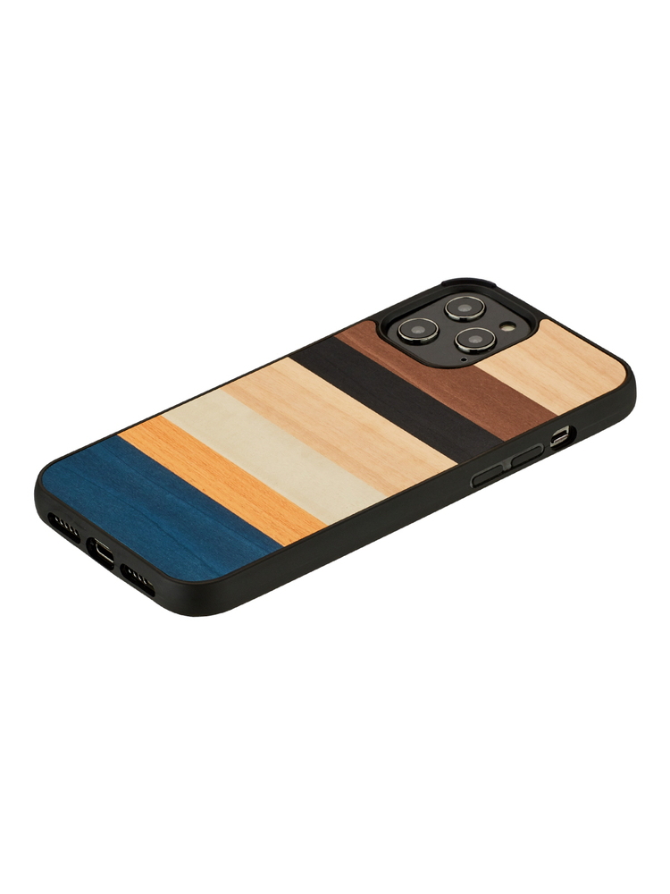 MAN&WOOD case for iPhone 12 Pro Max province black
