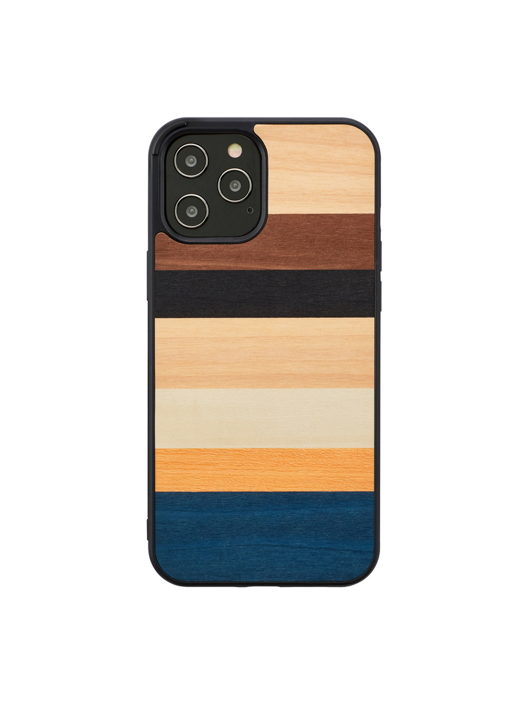 MAN&WOOD case for iPhone 12 Pro Max province black