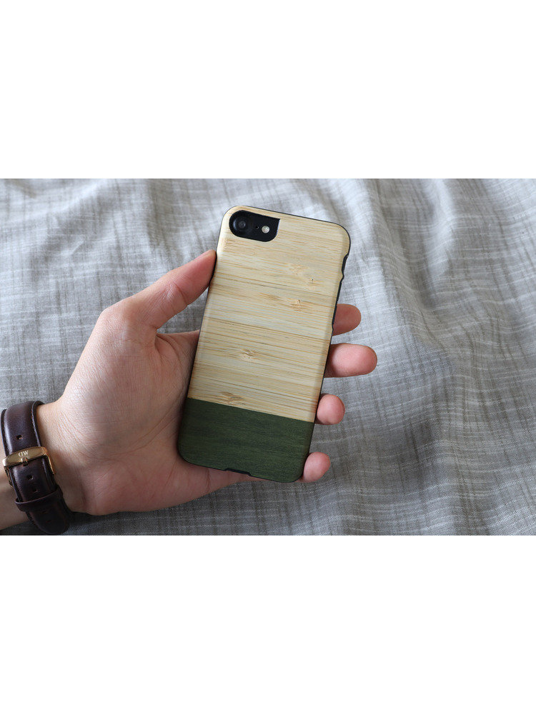 MAN&WOOD case for iPhone 7/8 bamboo forest black