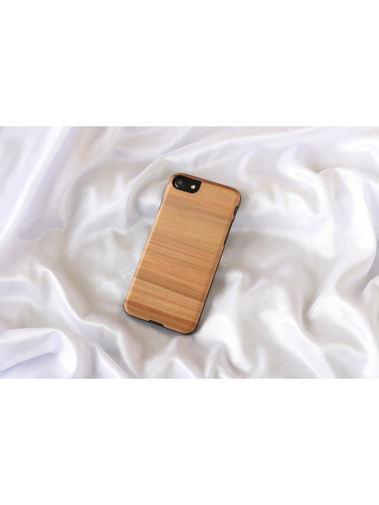 MAN&WOOD case for iPhone 7/8 cappuccino black