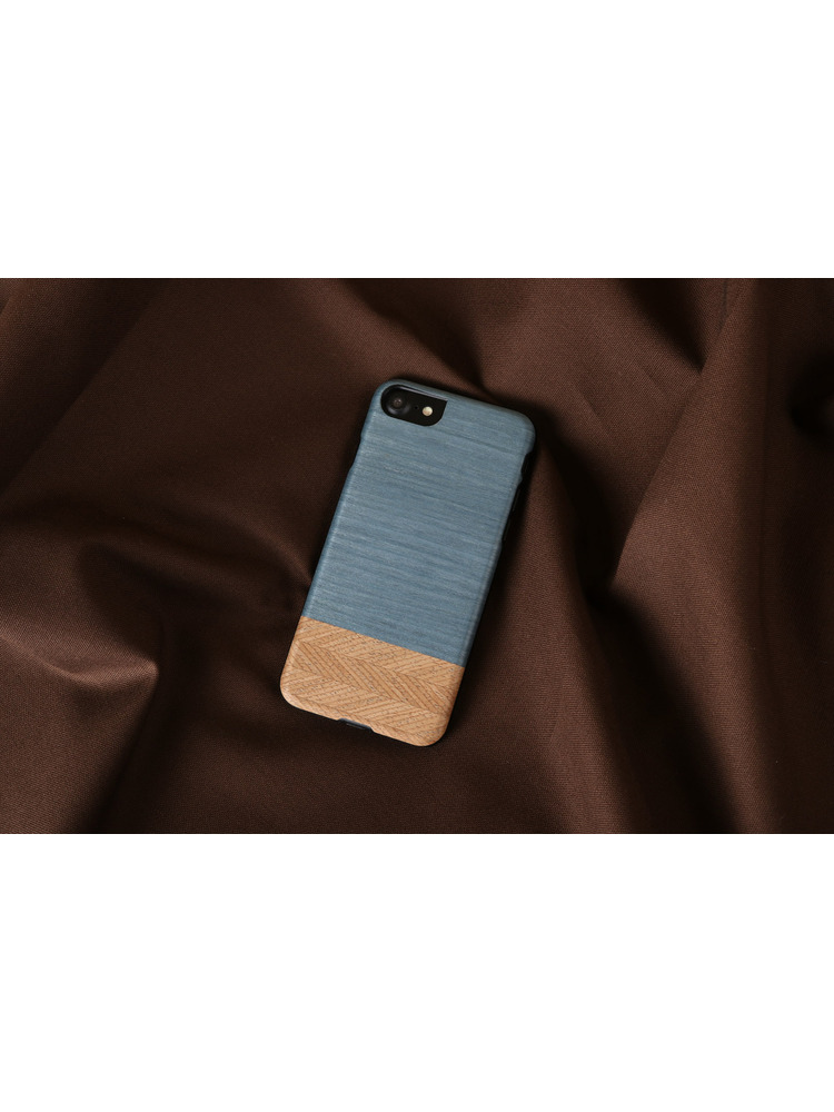 MAN&WOOD case for iPhone 7/8 denim black