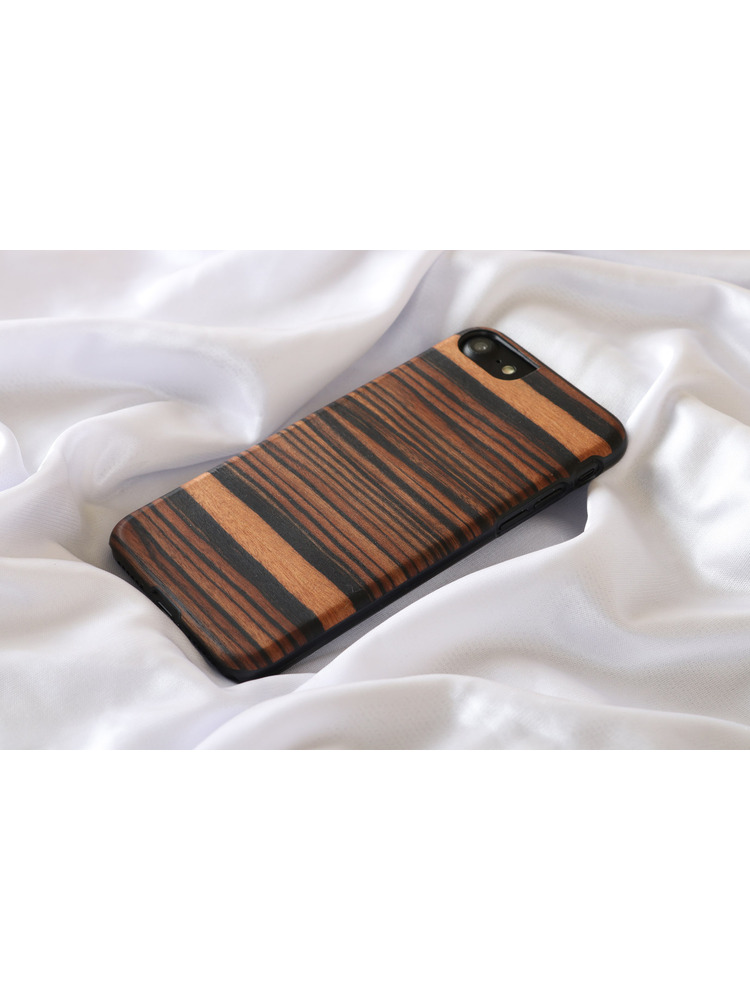 MAN&WOOD case for iPhone 7/8 ebony black