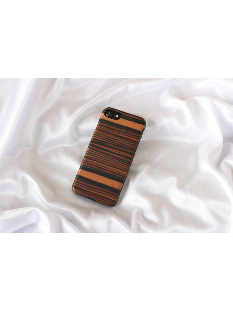 MAN&WOOD case for iPhone 7/8 ebony black