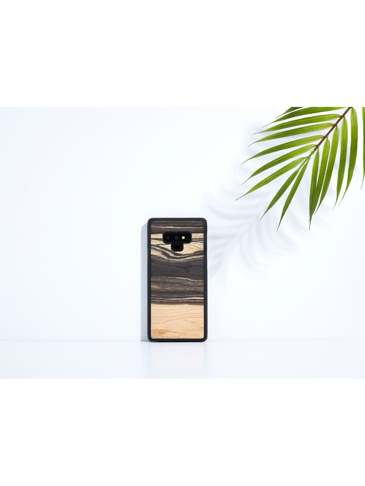 MAN&WOOD SmartPhone case Galaxy Note 9 white ebony black